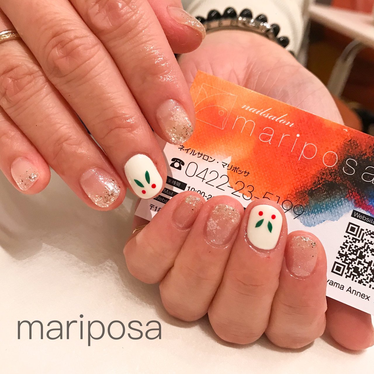 冬 お正月 成人式 女子会 ハンド Nailsalon Mariposaのネイルデザイン No ネイルブック