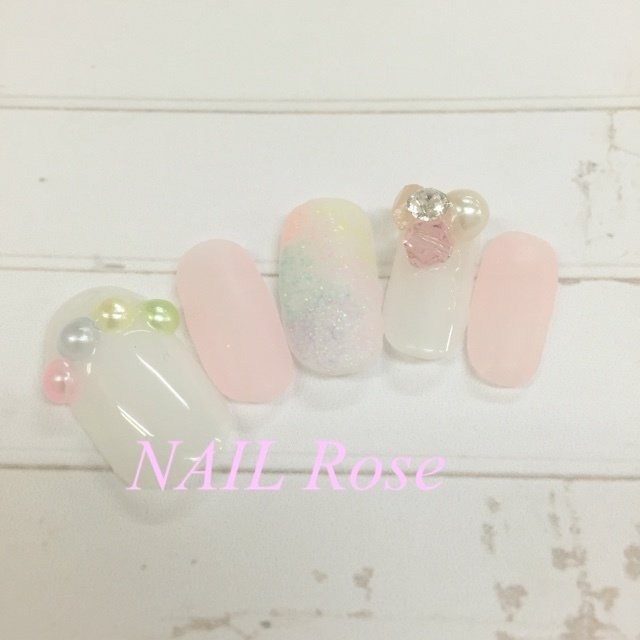春 マット パステル ジェル ネイルチップ Nailrose恵比寿のネイルデザイン No ネイルブック