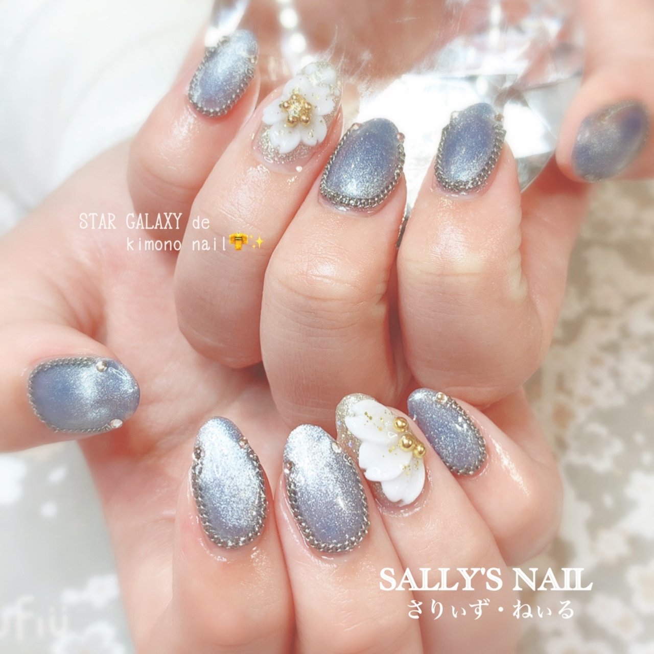 冬 オールシーズン お正月 成人式 ハンド 岡崎市ネイルサロンsally S Nail さりぃず ねぃる リサのネイル デザイン No ネイルブック