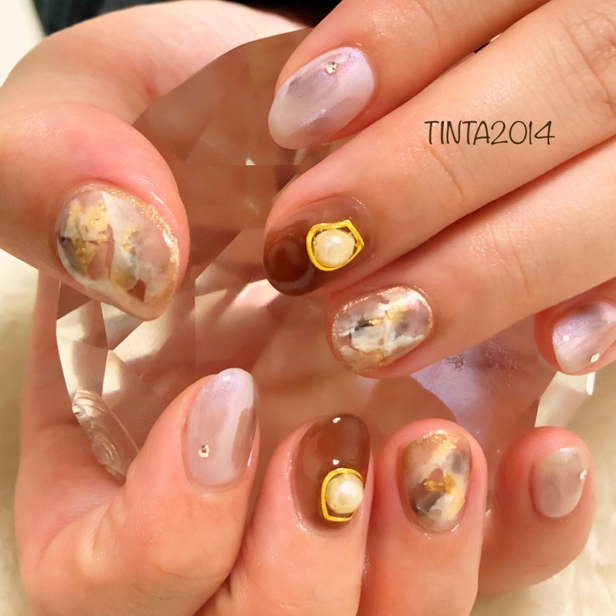 冬 オールシーズン バレンタイン 旅行 ハンド Nail Tinta14のネイルデザイン No ネイルブック