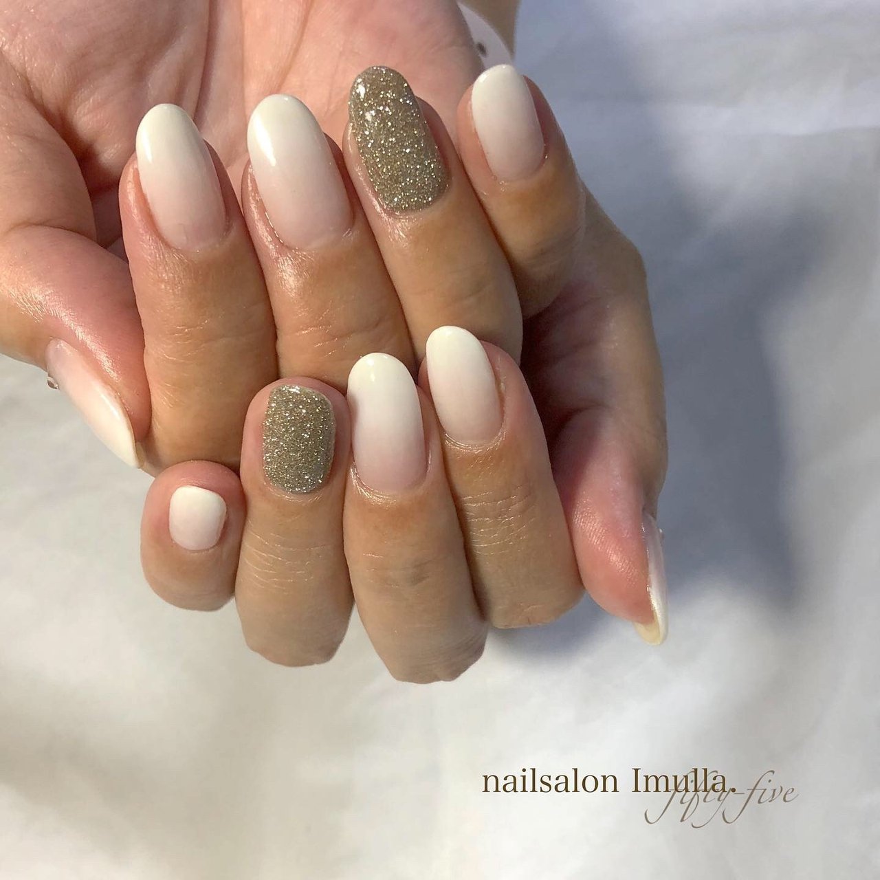 春 冬 ブライダル パーティー ハンド Nail Salon Imulla 55のネイルデザイン No ネイルブック