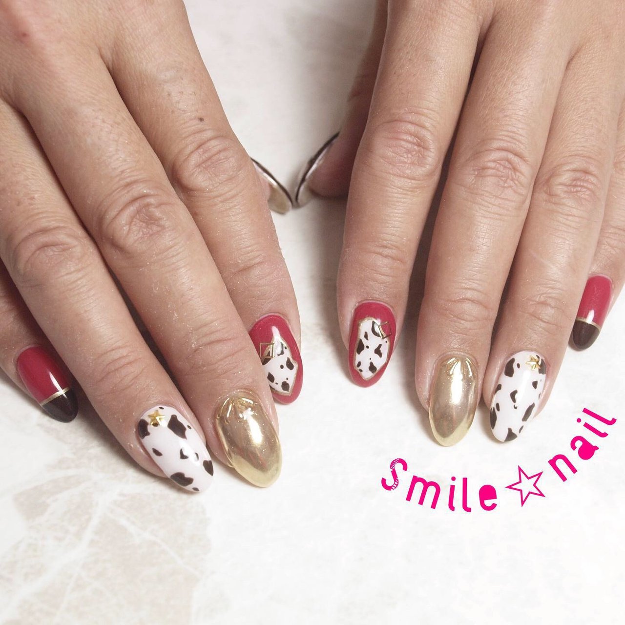 冬 お正月 デート 女子会 ハンド Smile Nailのネイルデザイン No 593 ネイルブック