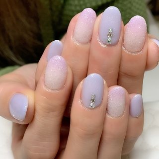 グラデーション シュガーのネイルデザイン ネイルブック