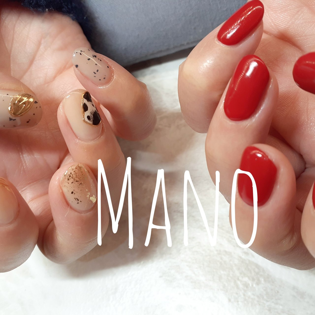 オールシーズン お正月 ハンド シンプル アニマル柄 Mano Nail Estheのネイルデザイン No ネイルブック