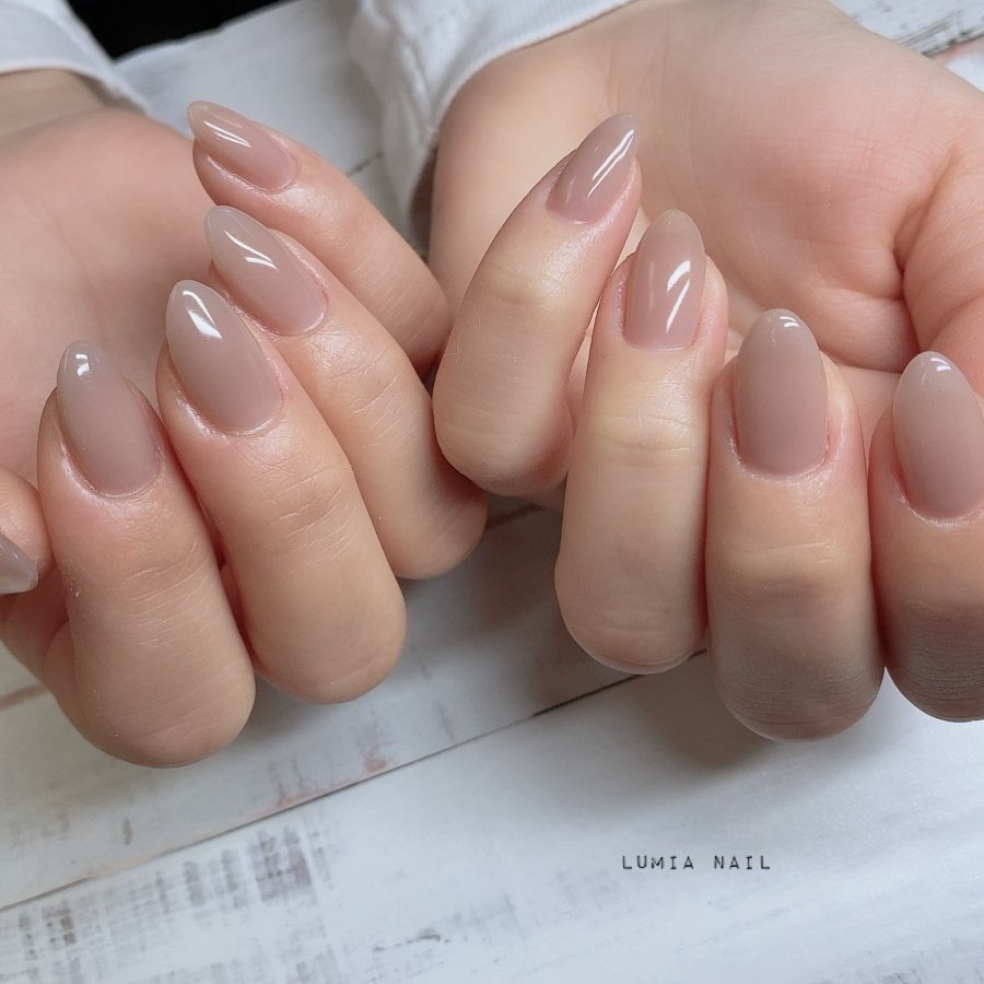 冬 オールシーズン オフィス ハンド シンプル Lumianailのネイルデザイン No ネイルブック