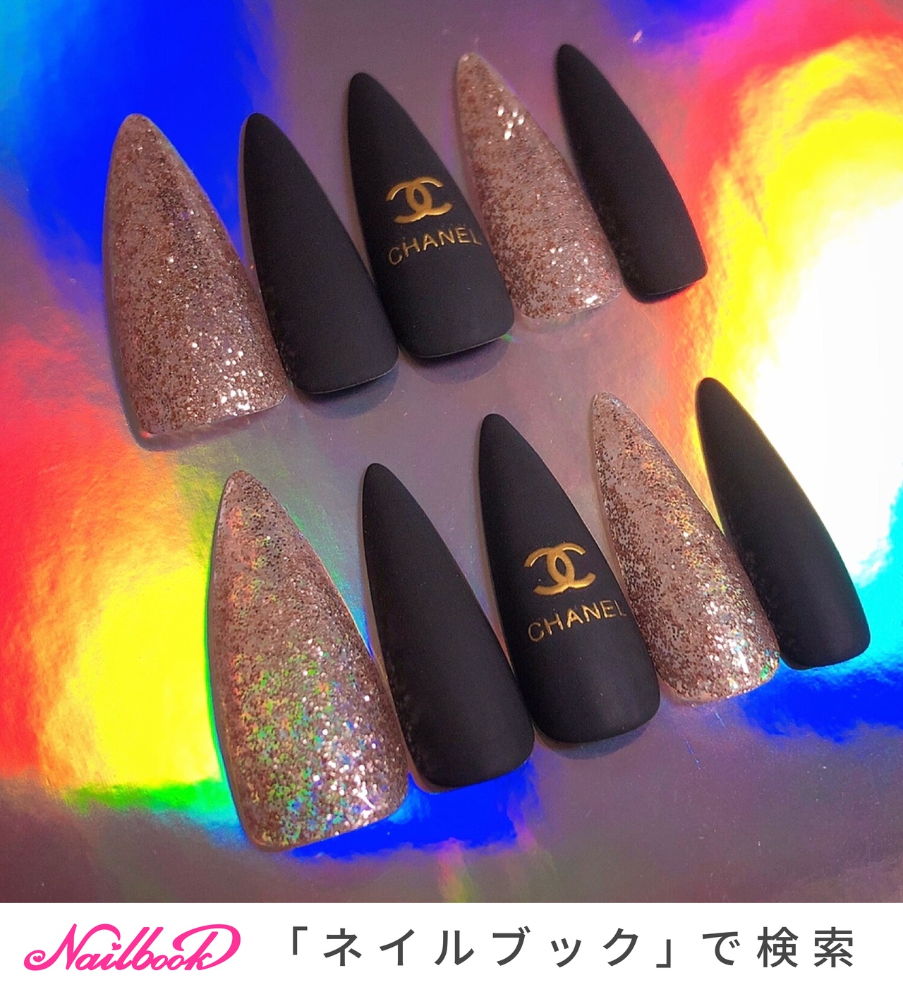 美品✨芽風　メフウ　デザイン コート　ブラック　変形　アート　薄手　ゆったり 夏/梅雨/ハンド/ぷっくり/ショート - nailsalon Jewelのネイル