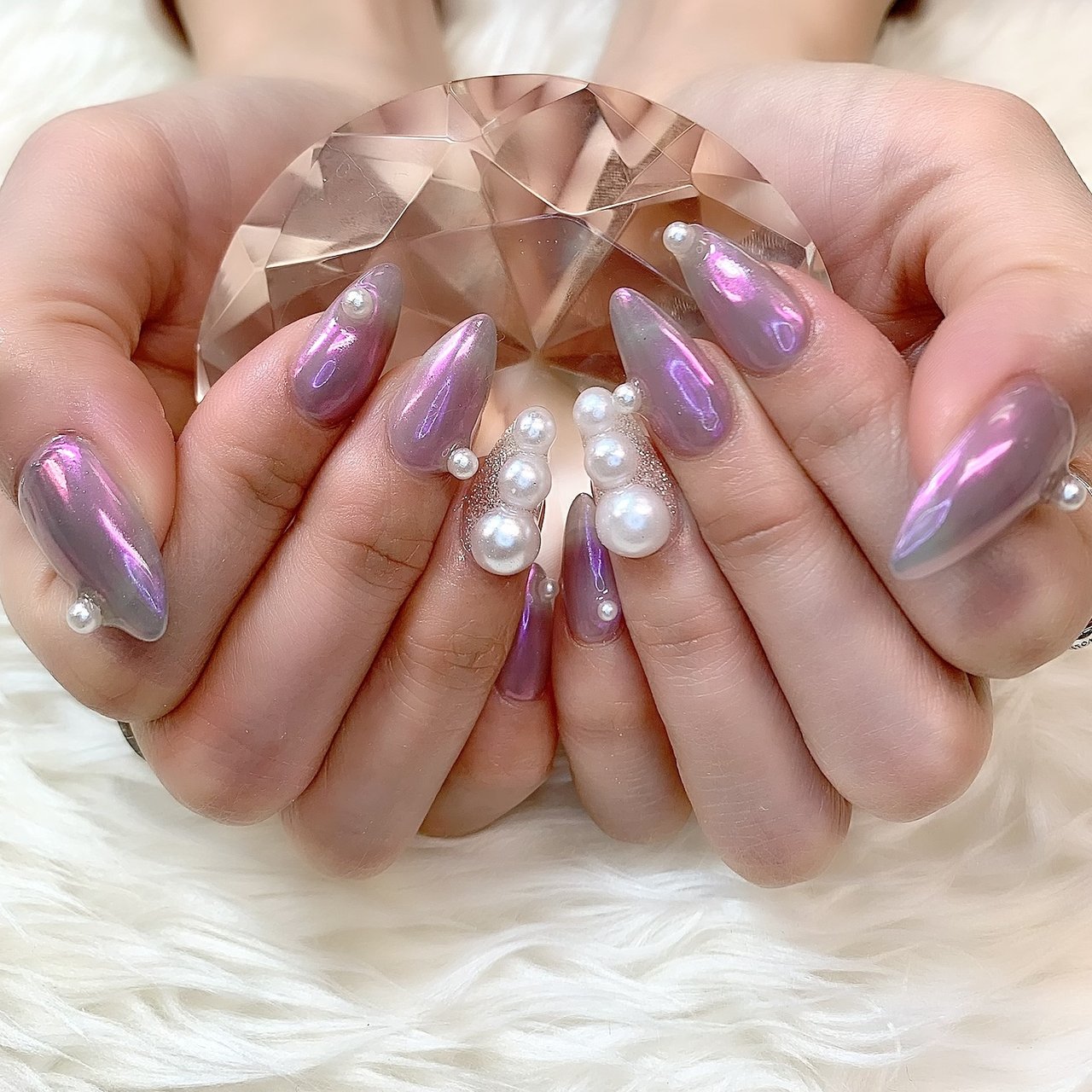 冬 オールシーズン パーティー デート ハンド My Nailのネイルデザイン No ネイルブック