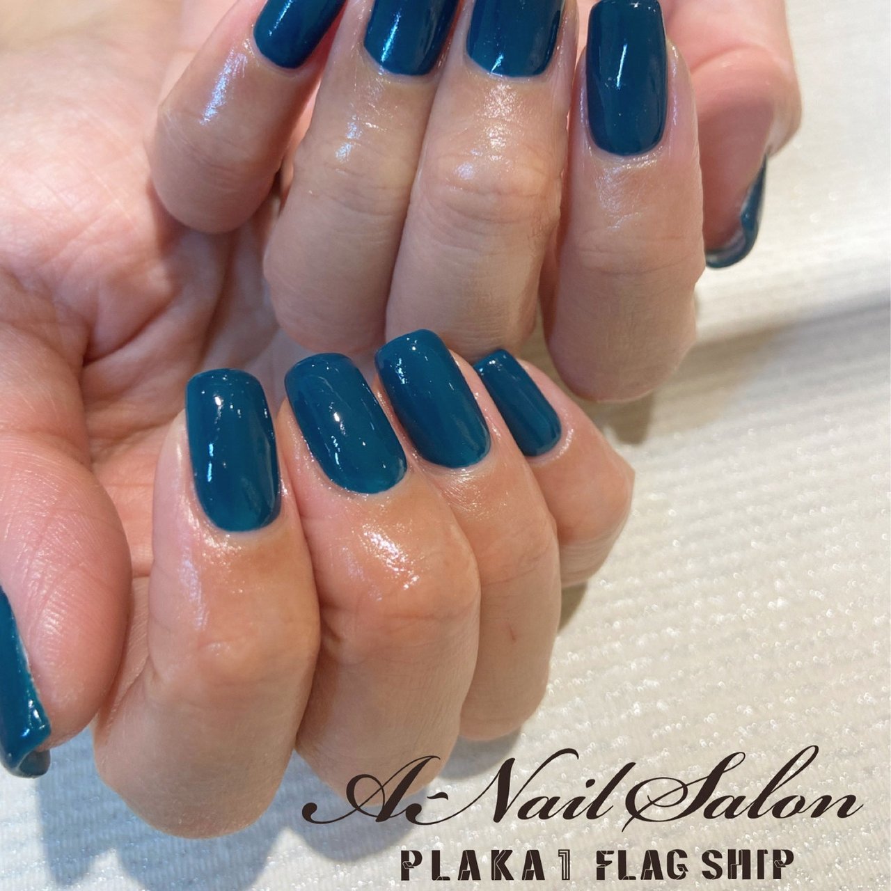 ハンド ワンカラー グリーン ジェルネイル 石田久美のネイルデザイン No ネイルブック