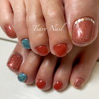 光るネイルのネイルデザイン ネイルブック