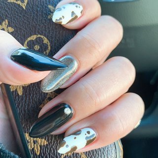 おすすめ順 マグネットネイル黒のネイルデザイン ネイルブック