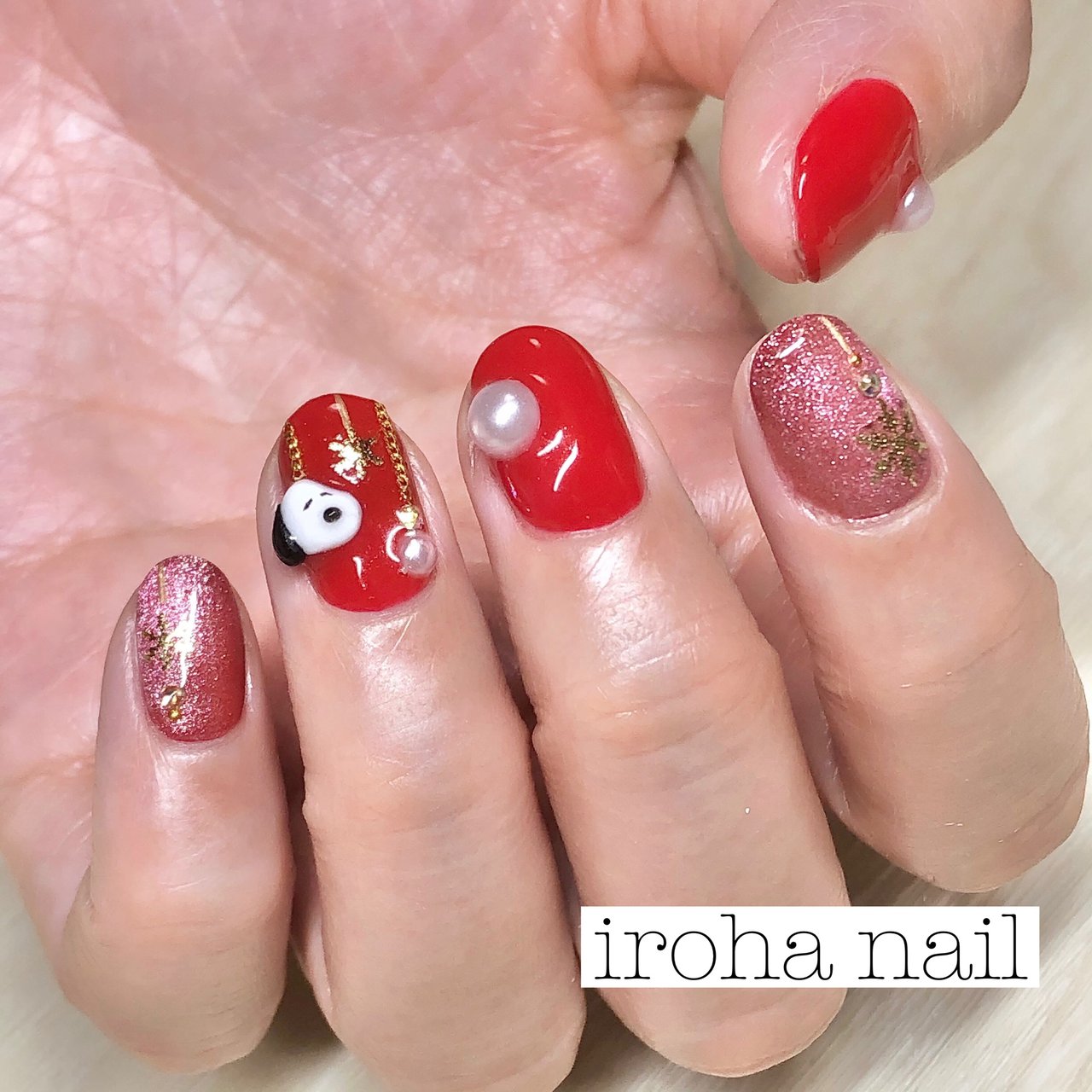 秋 冬 バレンタイン クリスマス ハンド Iroha Nail Neのネイルデザイン No ネイルブック