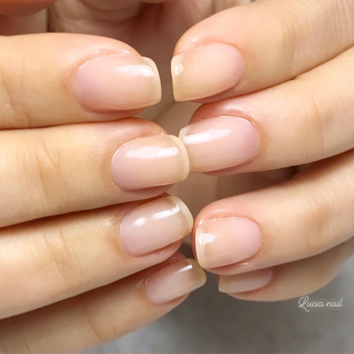 オールシーズン オフィス デート ハンド ワンカラー Lucia Nailのネイルデザイン No ネイルブック