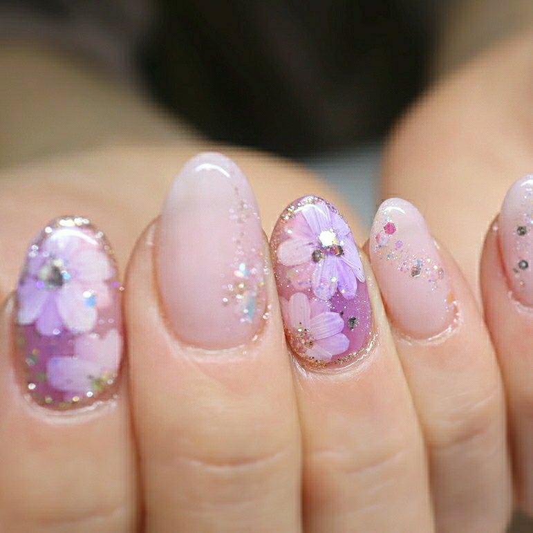 オールシーズン 卒業式 オフィス パーティー ハンド ネイルサロン ラレーヴのネイルデザイン No ネイルブック