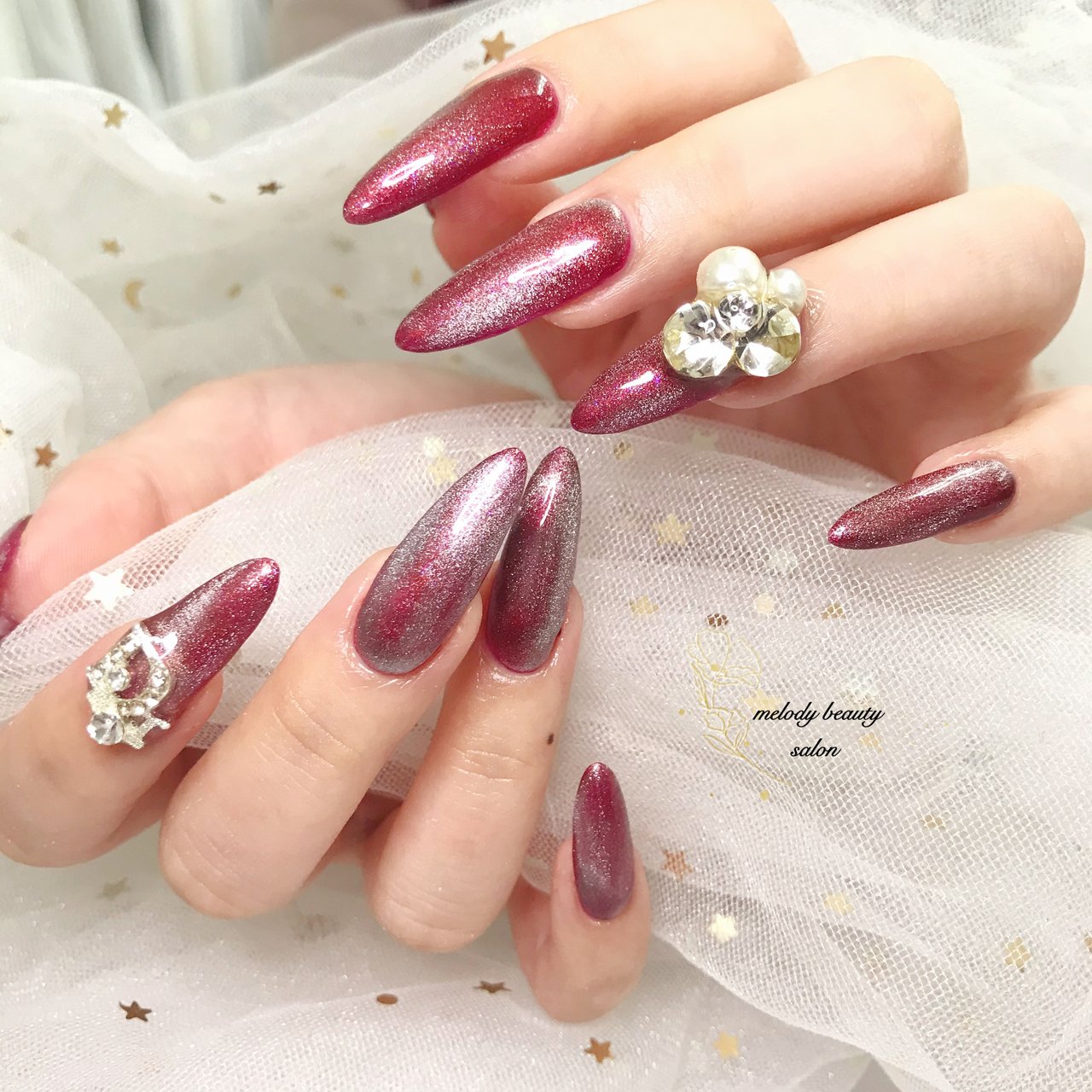 冬 バレンタイン オフィス 女子会 ハンド メロディービューティーサロンのネイルデザイン No ネイルブック