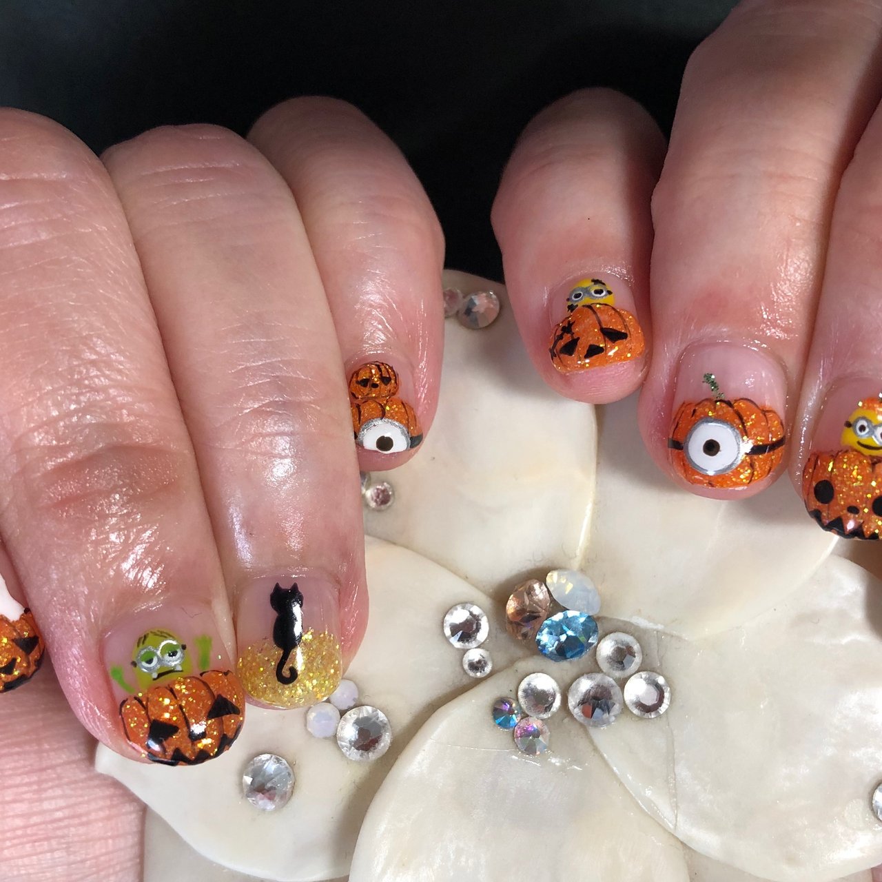 秋 ハロウィン Nailsalon Toiroのネイルデザイン No ネイルブック