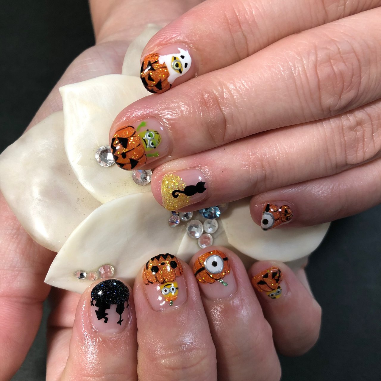 秋 ハロウィン Nailsalon Toiroのネイルデザイン No ネイルブック