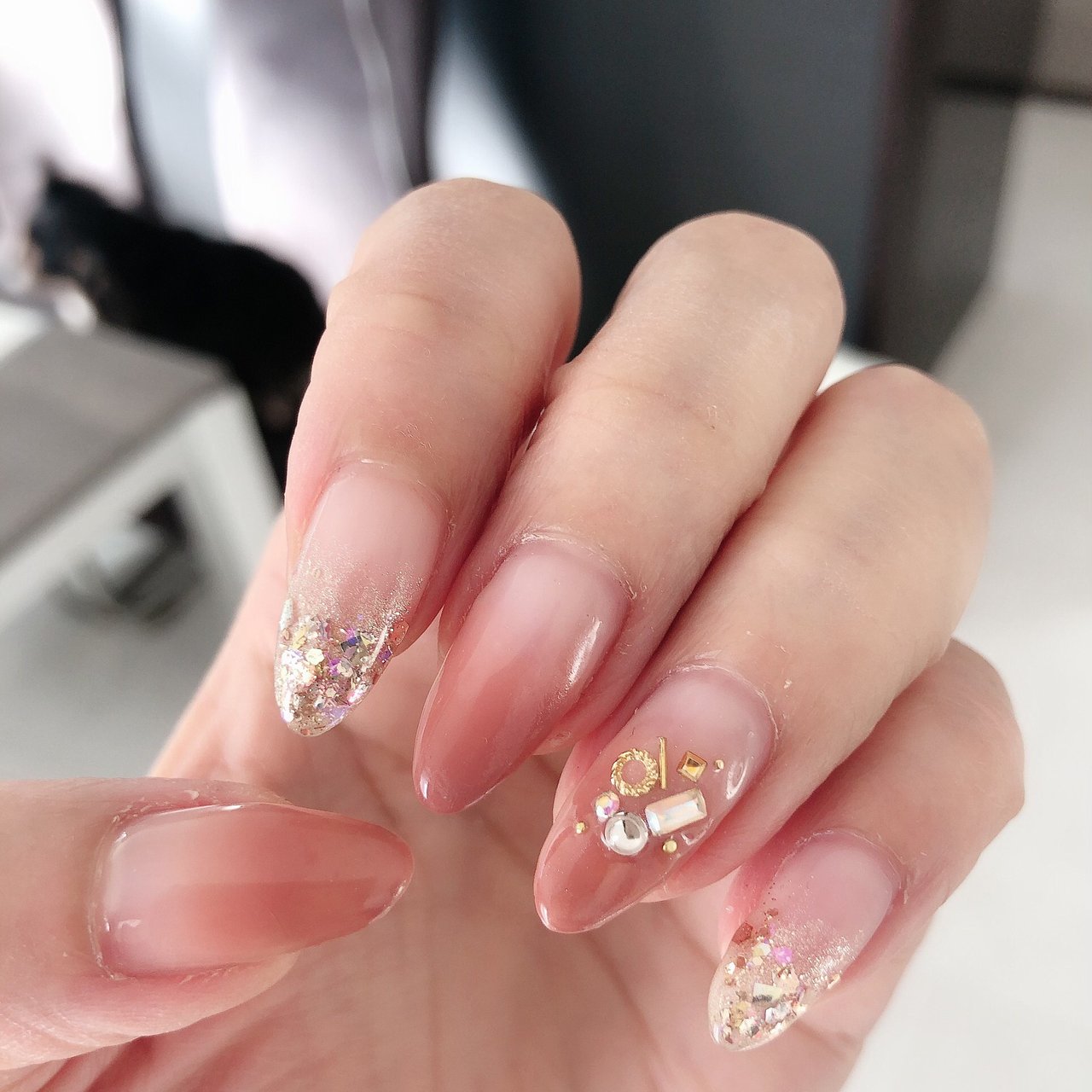 オールシーズン オフィス デート 女子会 ハンド Kupulau Nail Haruのネイルデザイン No ネイルブック