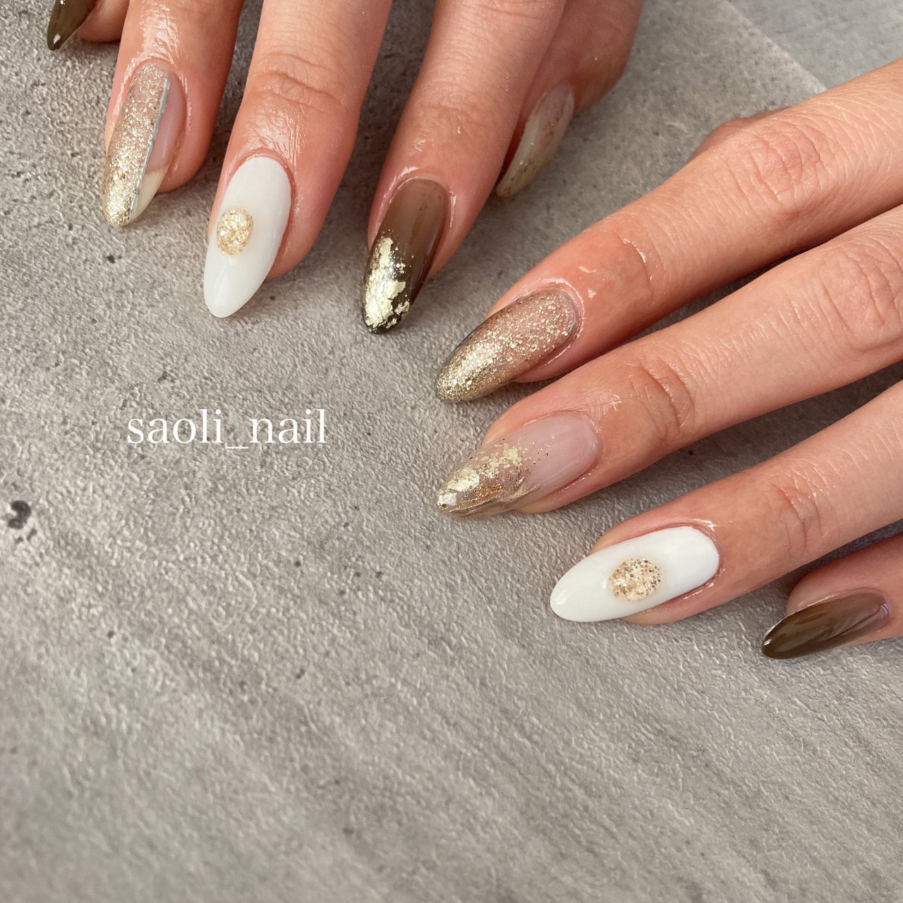 オールシーズン バレンタイン 卒業式 ハンド ラメ Saoli Nailのネイルデザイン No ネイルブック