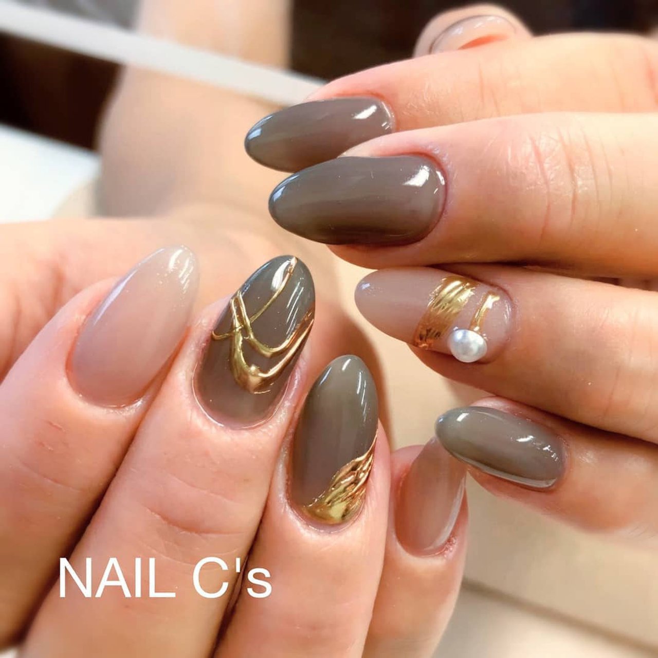 秋/冬/オールシーズン/オフィス/ハンド - Yumi Yoshikura (NAIL
