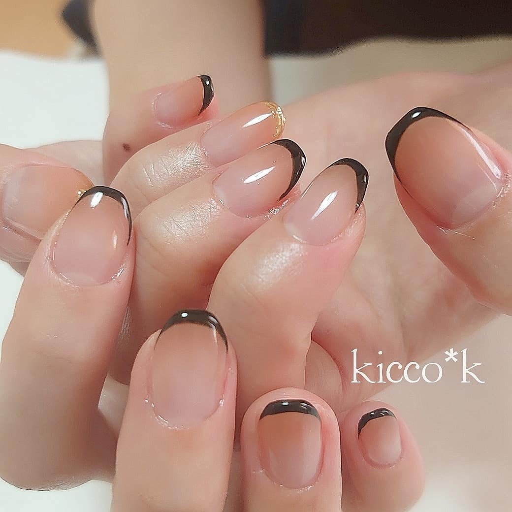 オールシーズン オフィス 女子会 ハンド シンプル Kicco K Nailのネイルデザイン No ネイルブック