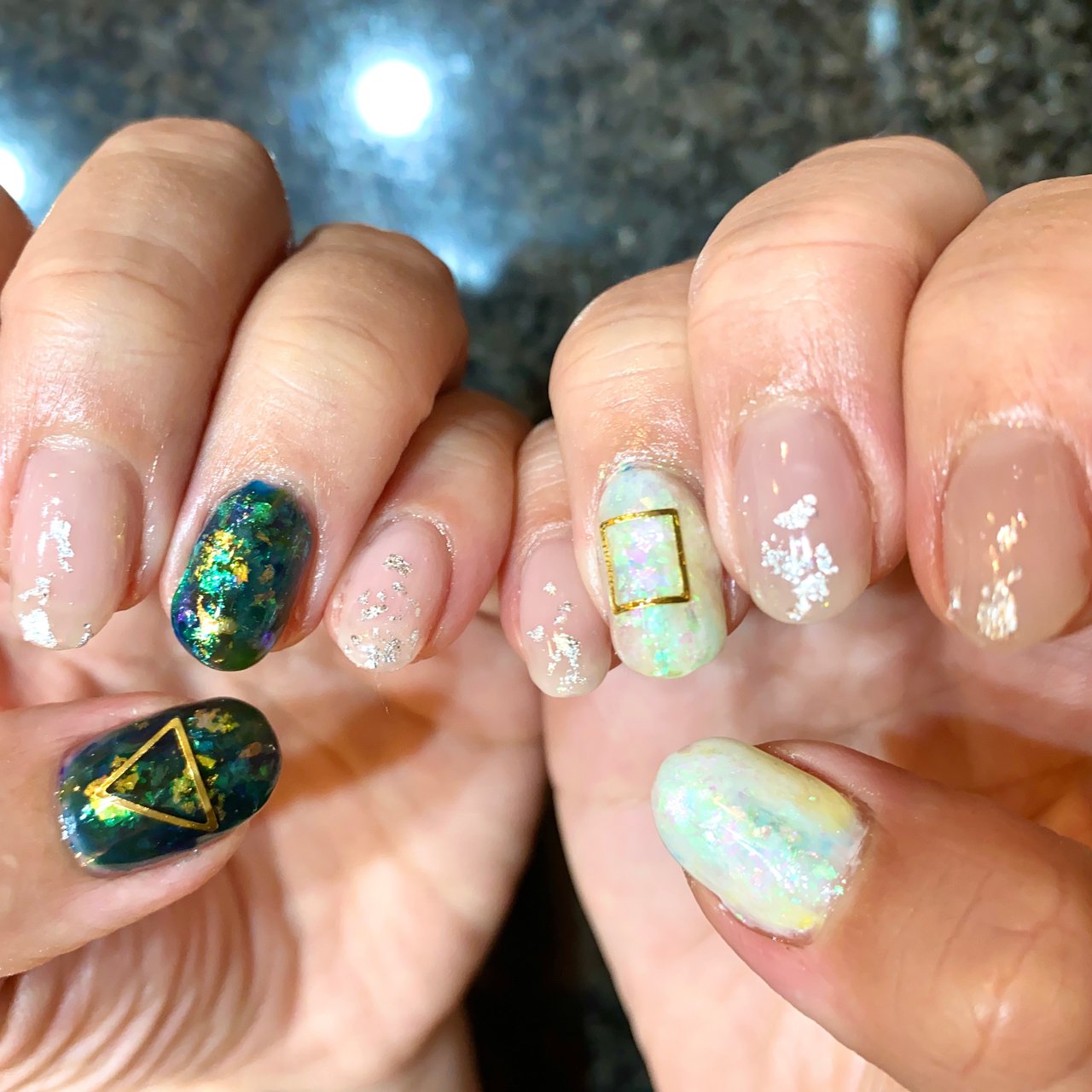 冬 オールシーズン パーティー 女子会 ハンド Jollynailのネイルデザイン No ネイルブック