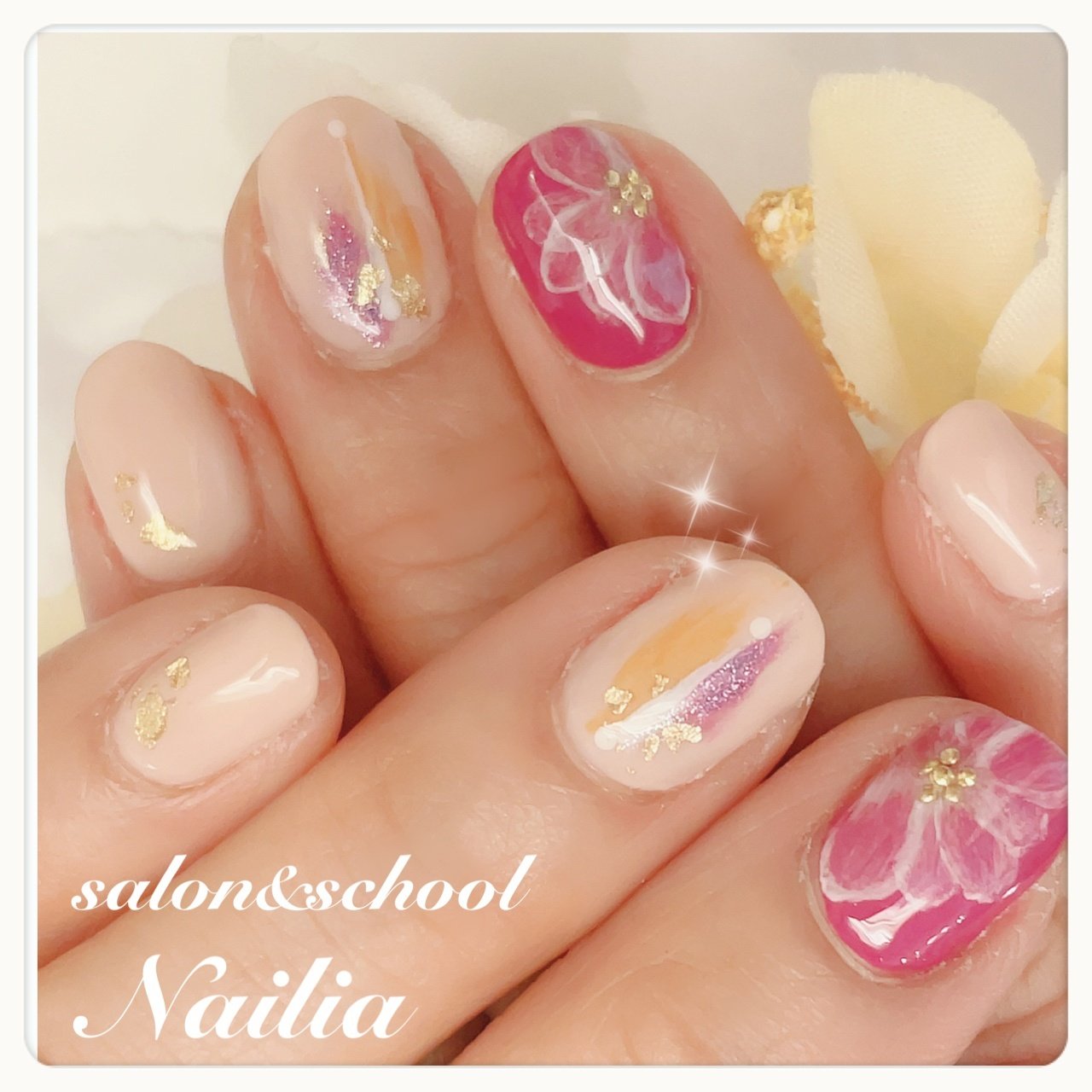 Nailia Salonのネイルデザイン No 600 ネイルブック