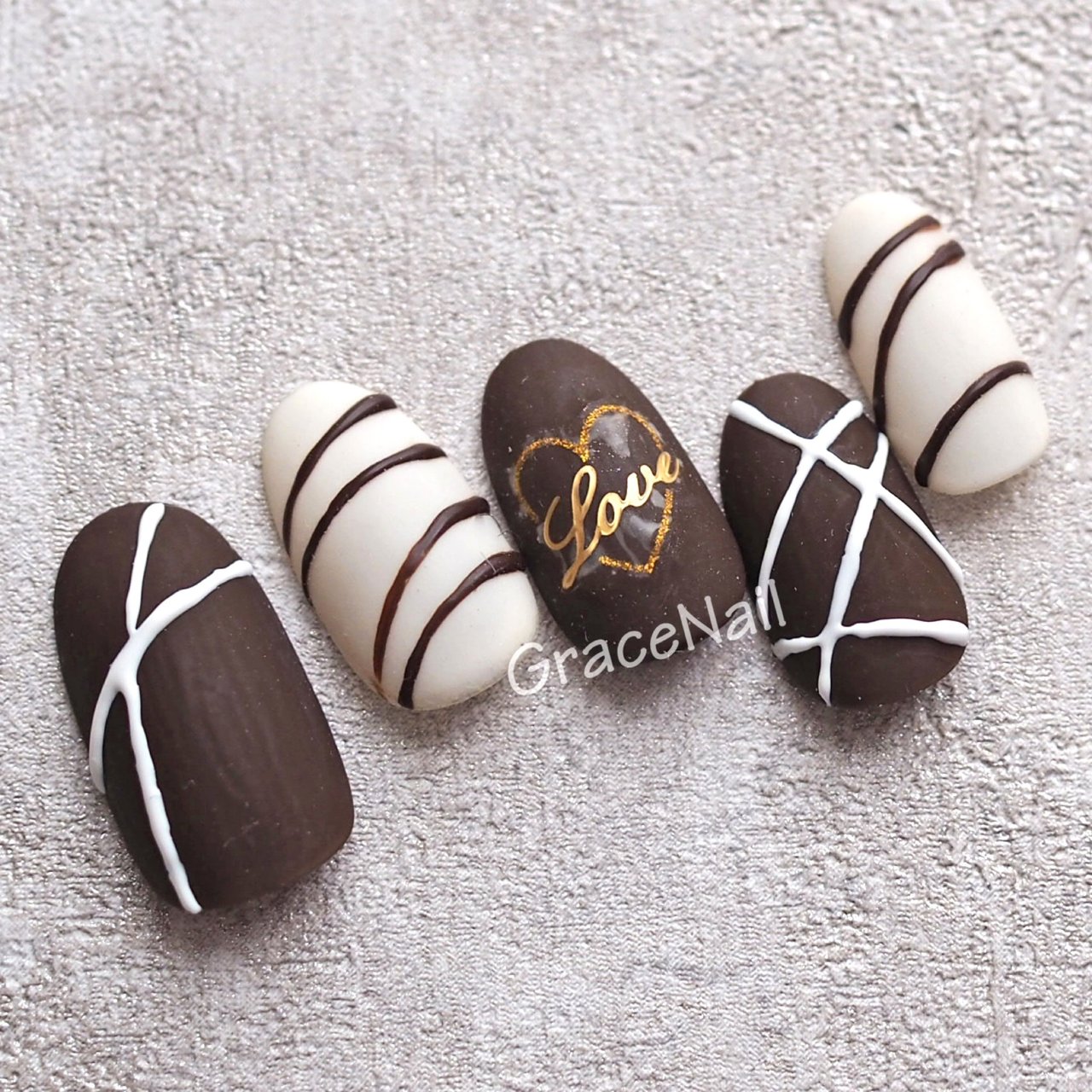 オールシーズン バレンタイン デート 女子会 ハンド Gracenailのネイルデザイン No ネイルブック