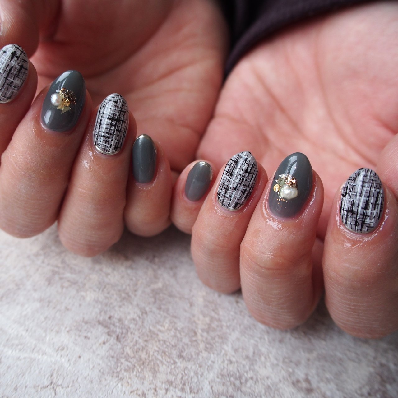 冬 オールシーズン バレンタイン オフィス シンプル 札幌ネイルサロン Atelier Heureのネイルデザイン No ネイル ブック