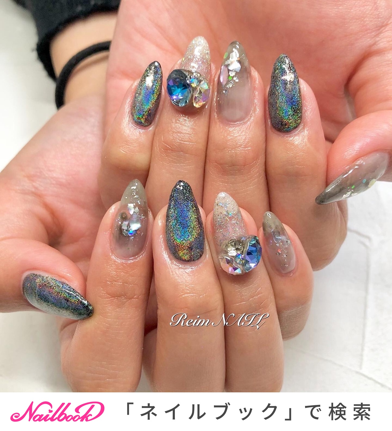 ミラー、ユニコーン 見本 2025年】新着順｜ニュアンス/#ミラーユニコーンのネイルデザイン