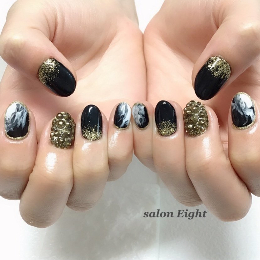 冬 成人式 バレンタイン 女子会 ハンド Salon Eightのネイルデザイン No ネイルブック