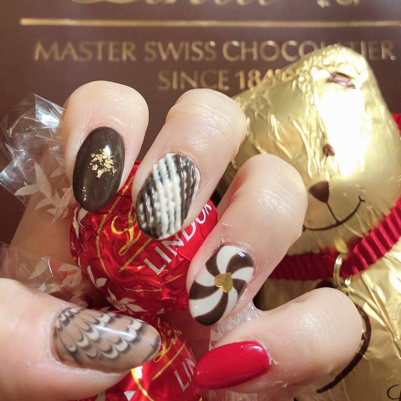 オールシーズン バレンタイン 旅行 女子会 ハンド Nailsalonpucciのネイルデザイン No ネイルブック