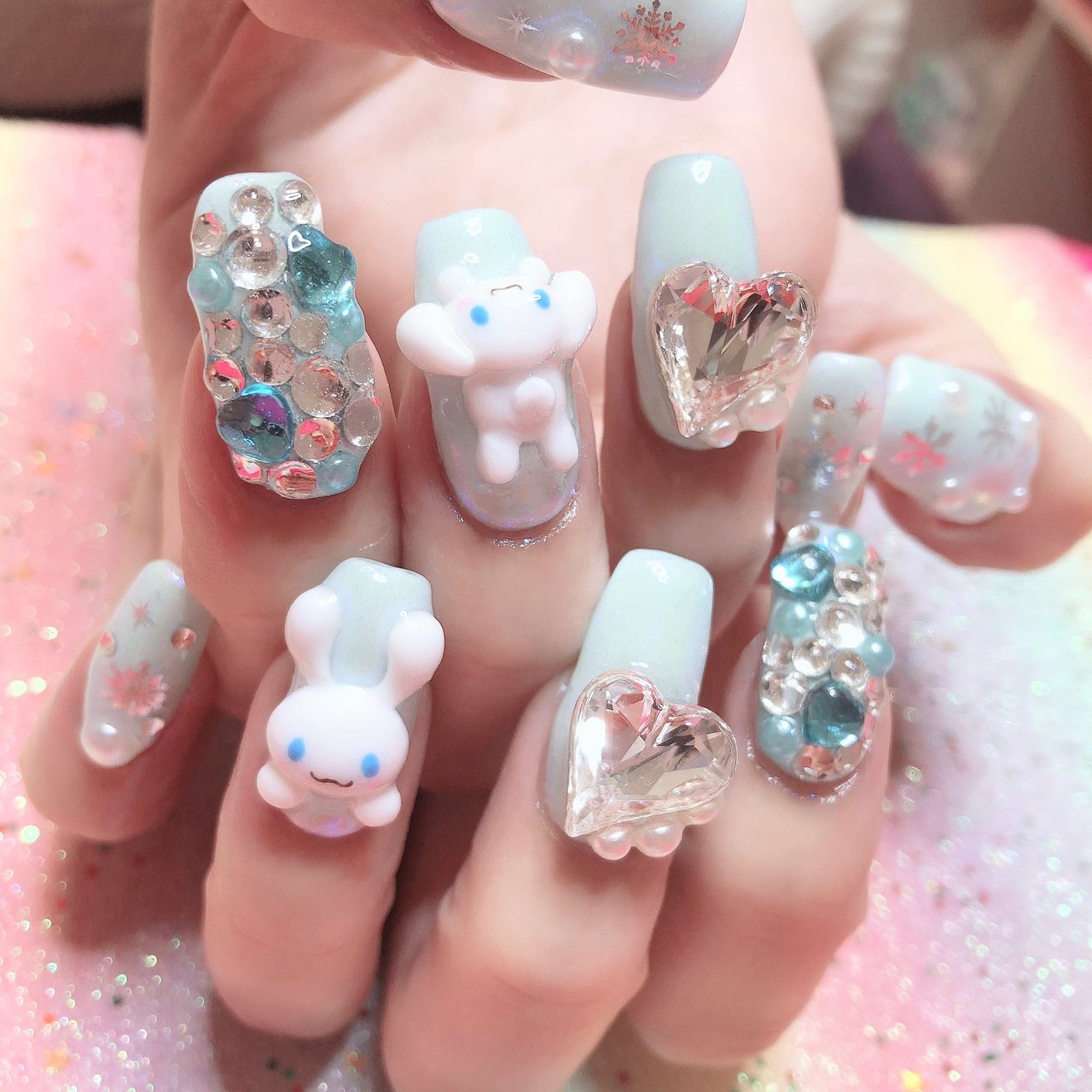 ネイルパーツ 全身 シナモン