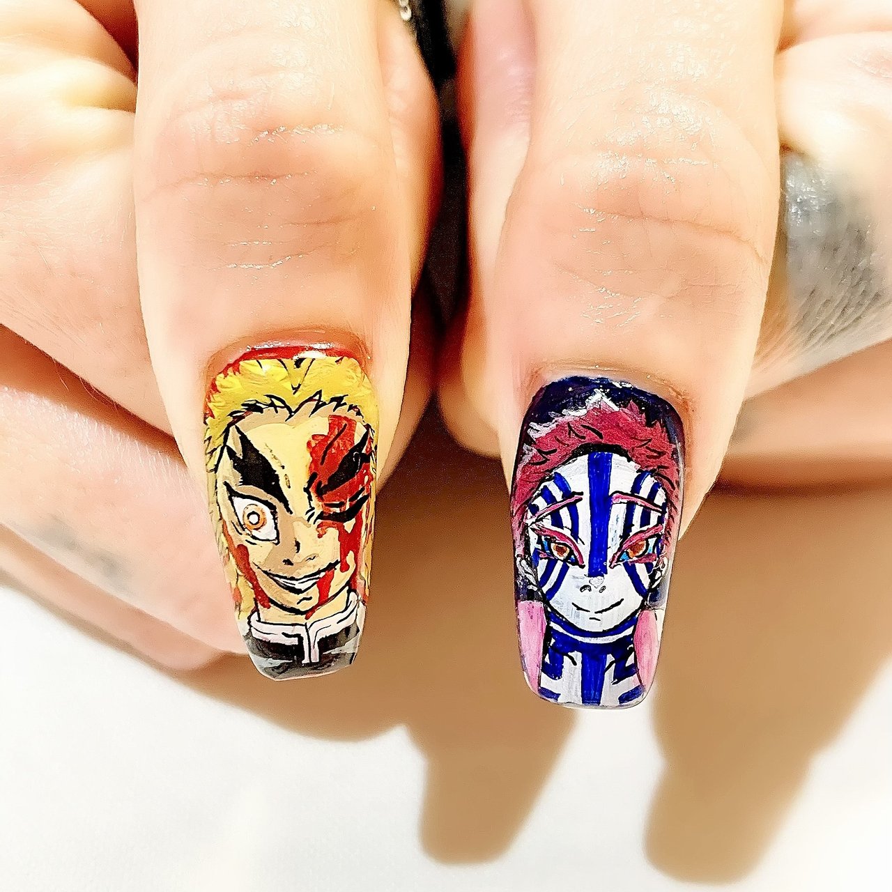 オールシーズン ハンド 痛ネイル ミディアム スカルプチュア Re Fineのネイルデザイン No ネイルブック