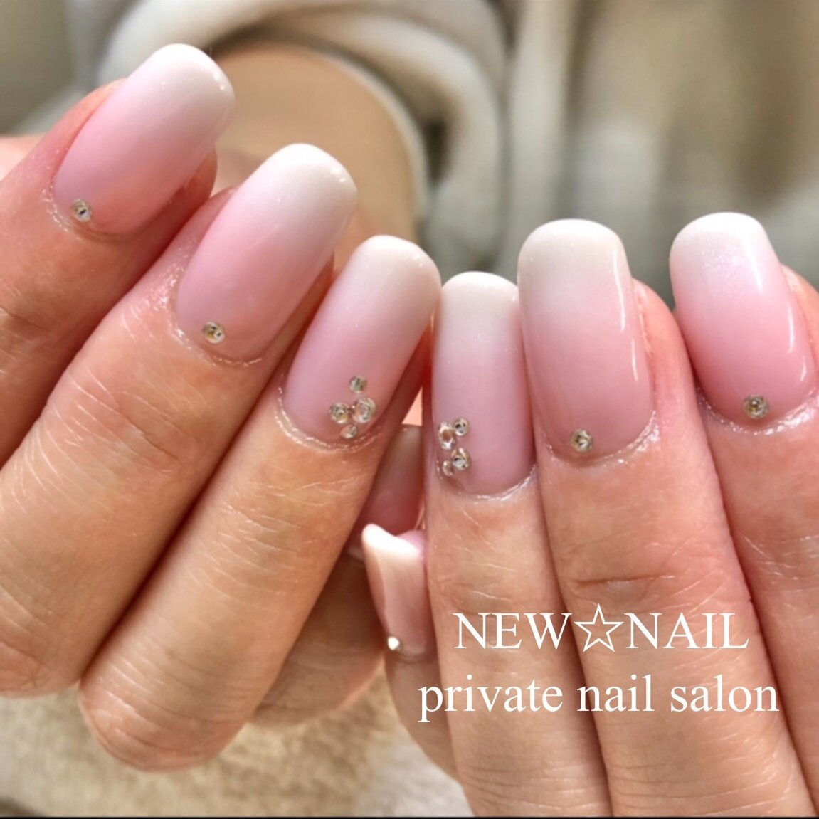 ホワイト ピンク New Nailのネイルデザイン No ネイルブック