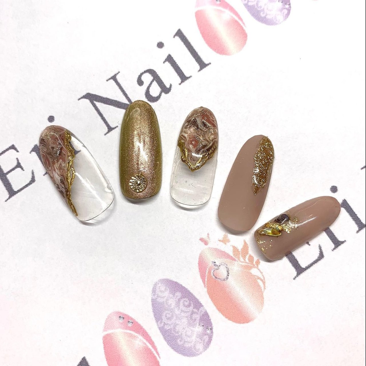 秋 冬 オールシーズン 女子会 シンプル Eri Nailのネイルデザイン No ネイルブック