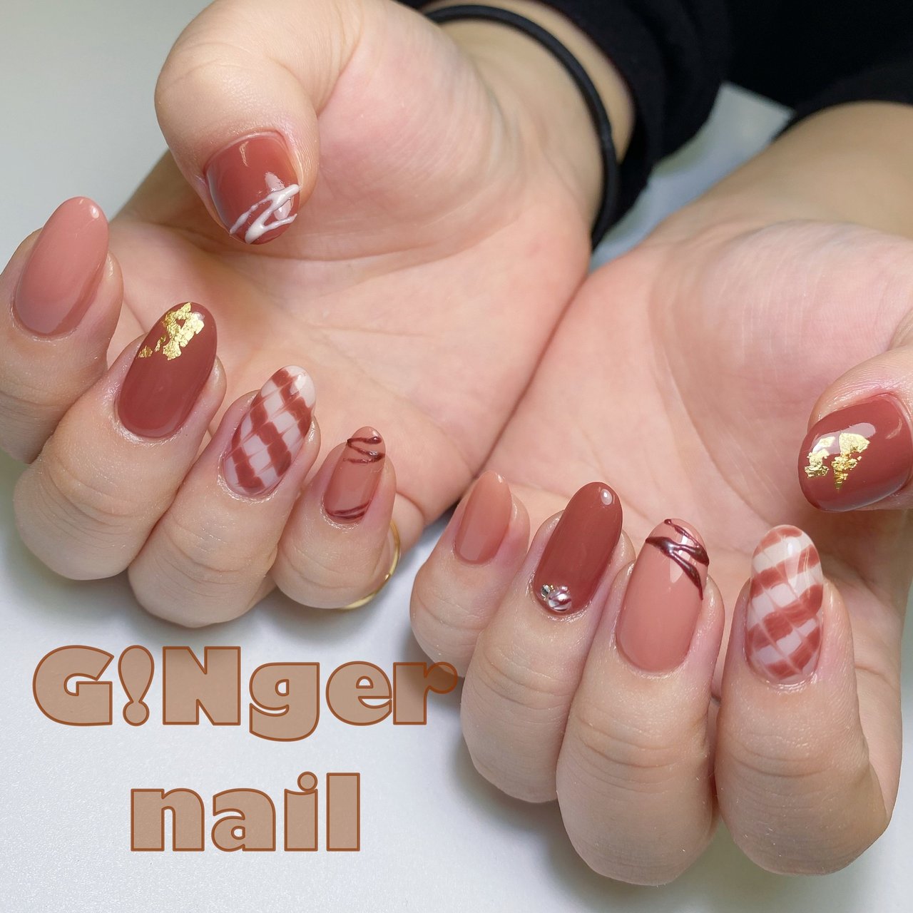 冬 バレンタイン デート 女子会 ハンド Ginger Nail 代々木 ジンジャーネイルのネイルデザイン No ネイルブック
