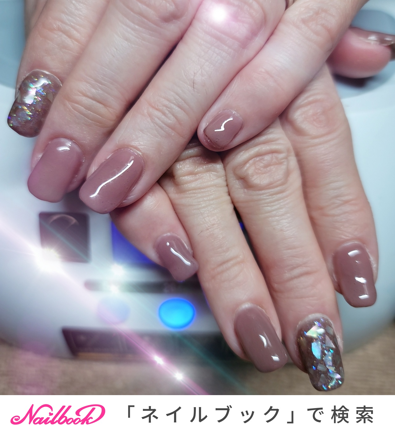 秋/冬/オフィス/ハンド/シンプル genie__nailのネイルデザイン[No.6018709]｜ネイルブック