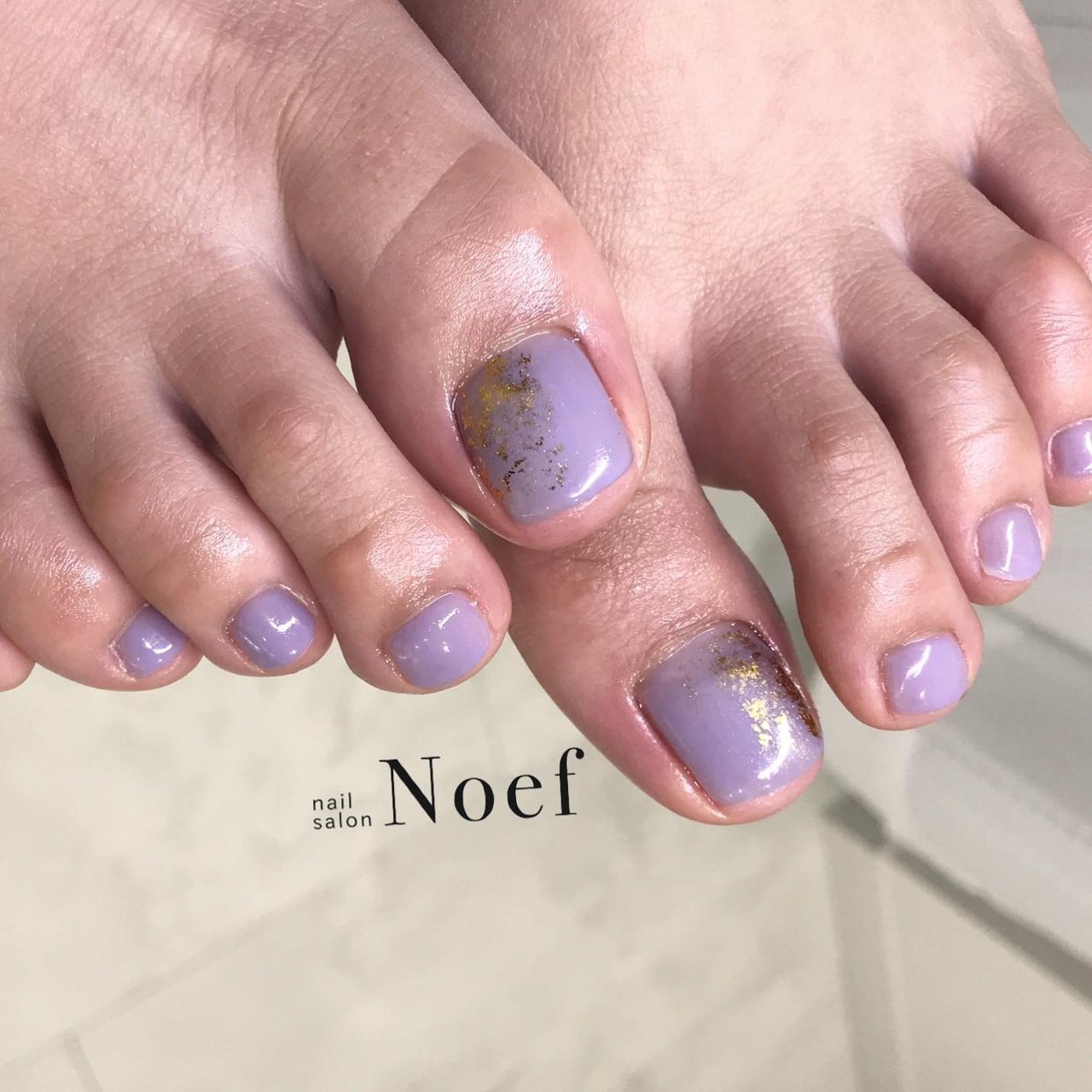 春 秋 冬 オールシーズン フット Nail Salon Noefのネイルデザイン No 603 ネイルブック