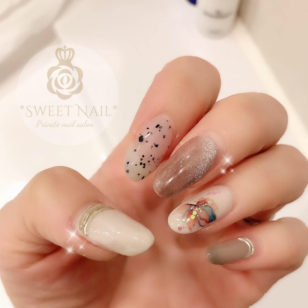 オールシーズン 卒業式 入学式 旅行 ハンド 大阪府八尾市ネイルサロン Sweet Nail のネイルデザイン No ネイルブック