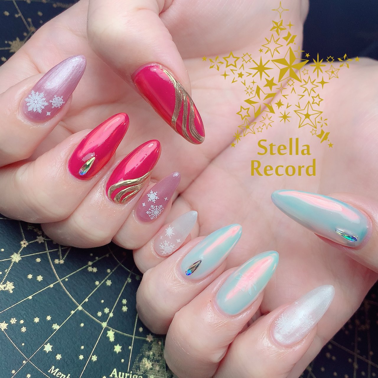 オールシーズン 旅行 ライブ 女子会 ハンド Yukieのネイルデザイン No ネイルブック