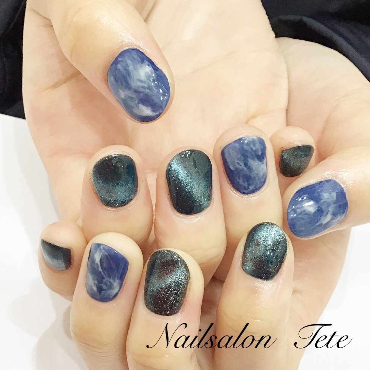 冬 旅行 デート 女子会 ハンド Nailtete 駅前店のネイルデザイン No ネイルブック