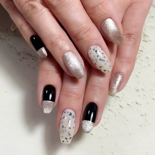 ワンカラー バイカラー セルフネイルのネイルデザイン ネイルブック