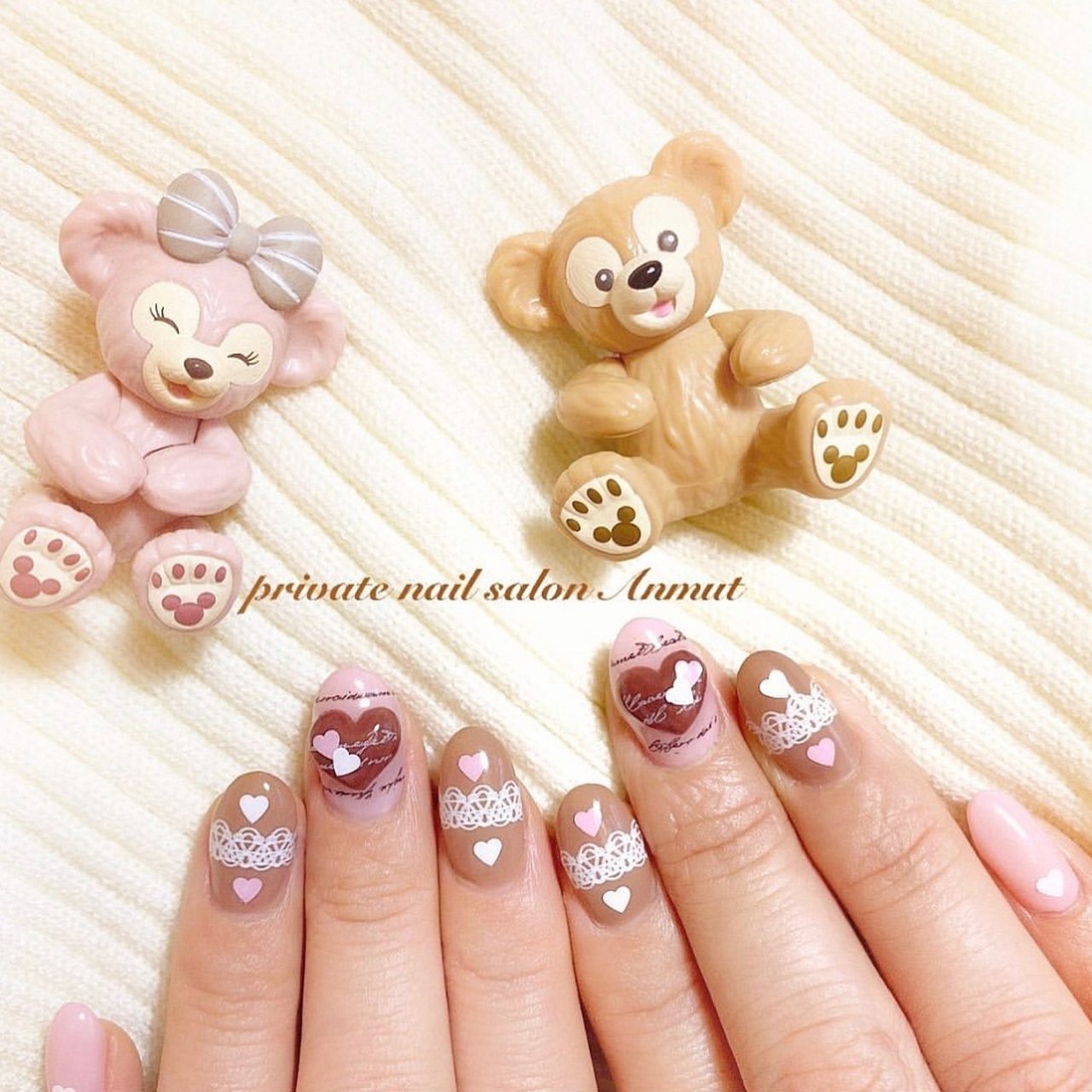 オールシーズン バレンタイン Nail Salon Anmutのネイルデザイン No ネイルブック