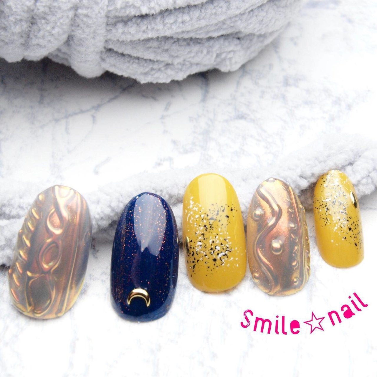 冬 デート 女子会 ハンド ニット Smile Nailのネイルデザイン No ネイルブック