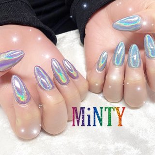 ユニコーン ブルー スカルプチュアのネイルデザイン ネイルブック