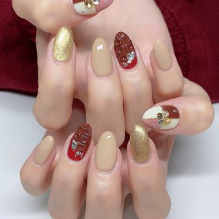 板チョコネイルのネイルデザイン ネイルブック