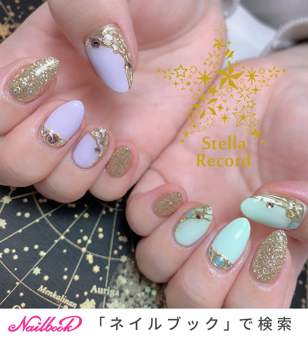 蜂須賀虎徹のネイルデザイン ネイルブック