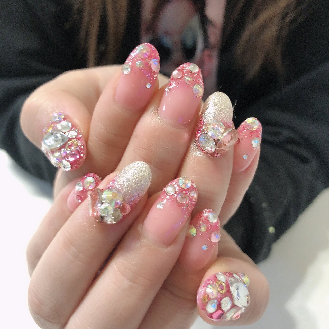 オールシーズン バレンタイン デート 女子会 ハンド Kupulau Nail Haruのネイルデザイン No ネイルブック