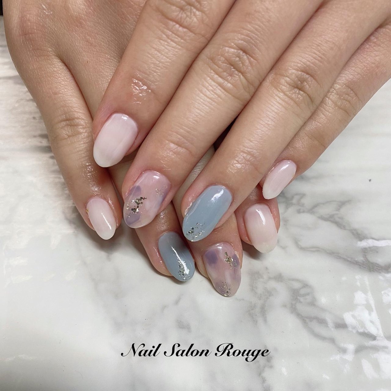 オールシーズン 卒業式 梅雨 女子会 ハンド 郡山 Nail Salon Rougeのネイルデザイン No ネイルブック