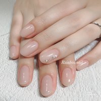 冬 ワンポイントのネイルデザイン ネイルブック